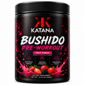 BUSHIDO™ Pre-Workout | Fruit Punch | Energy • Focus • Performance | 204g (30 Servings)